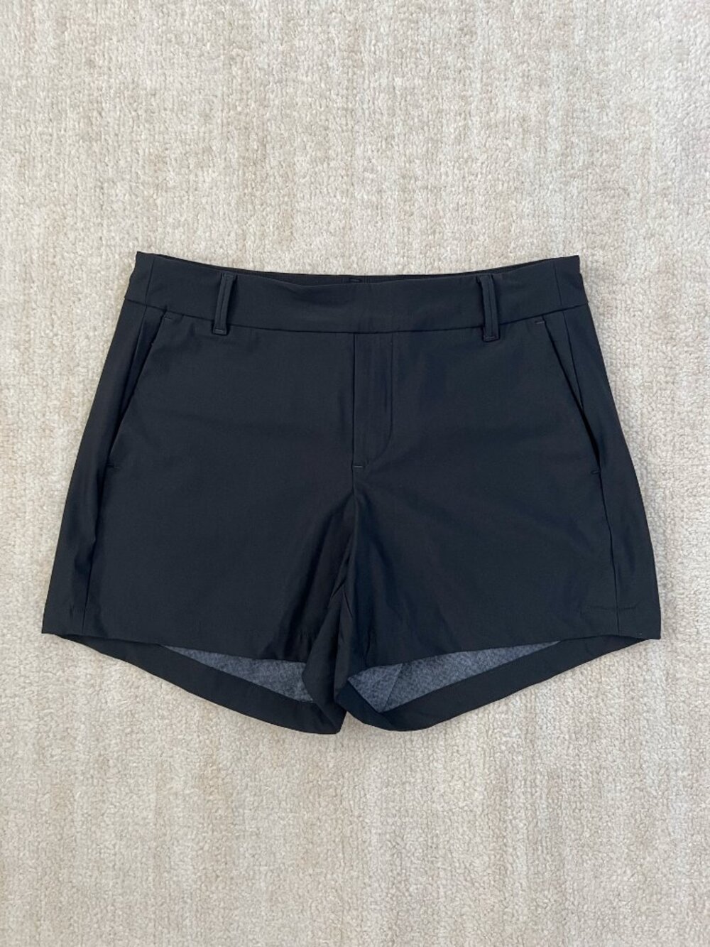 Spanx Sunshine Black Pull On Shorts S